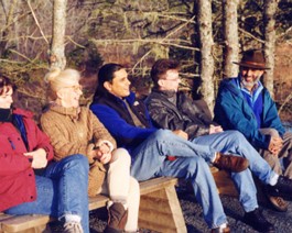 ParkBench-3 And we practice synchronous gazing (almost) !