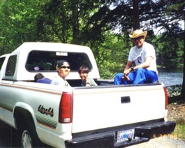 Kuku-Truck-Ash Ride to the trailhead