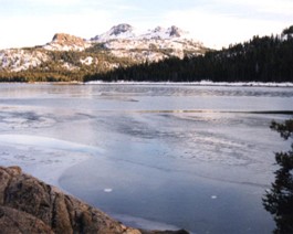 Frozen-Lake A frozen pond