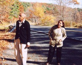 Dad-Mom-road Bird spotting